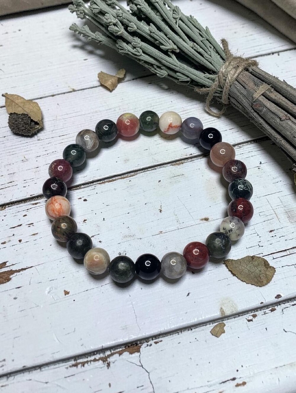 Forest Fairie Beaded Stretch Bracelet - Women's Jewelry
